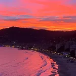 Penthouse With A Sea View In Apartment Alassio
